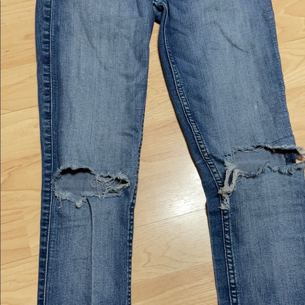 DENIM HOLLISTER JEANS 00R - Picture 2 of 4